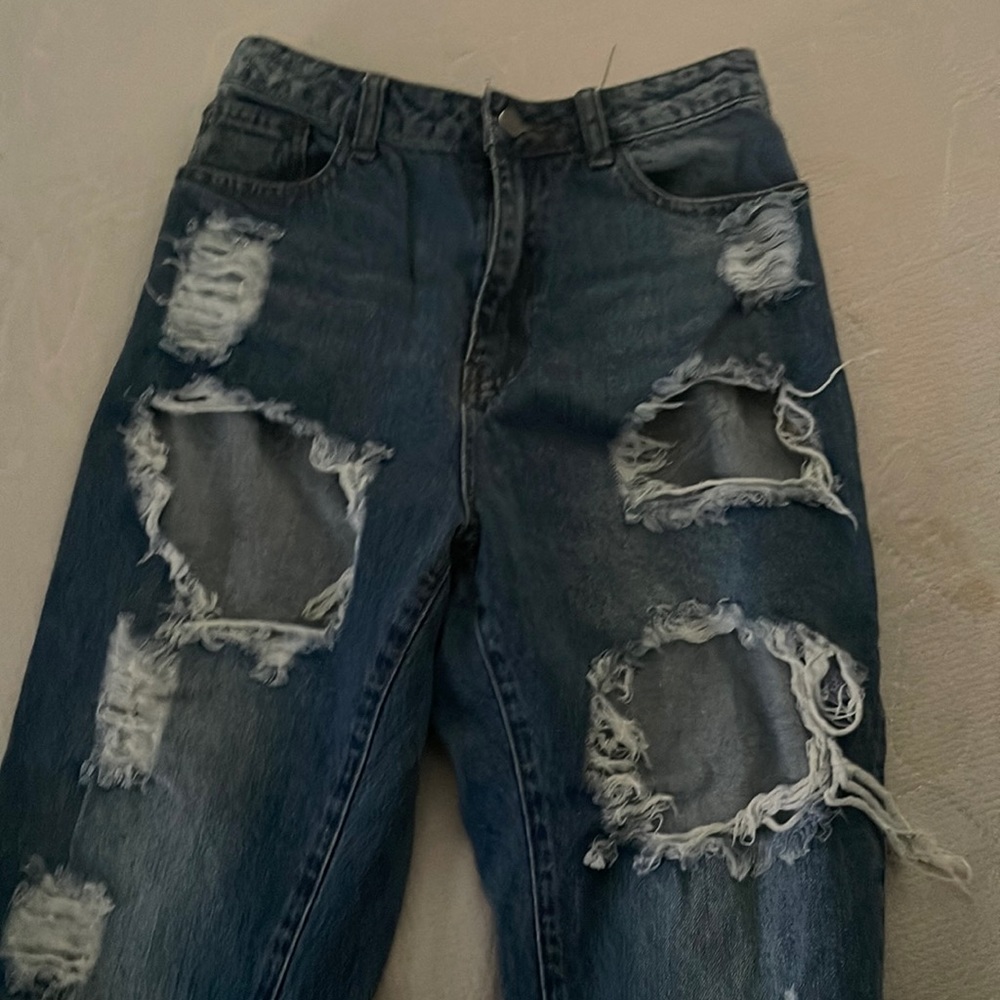 ripped jeans